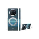 Minimalist Style Blue Right Rotating Stands