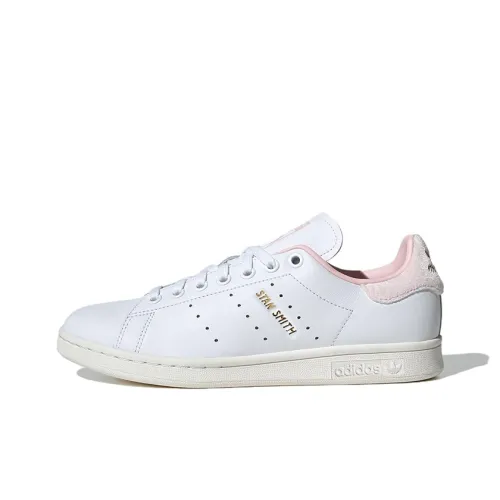 Adidas Originals Stan Smith Cloud White Gold Metallic Sandy Pink Women's