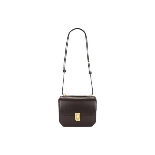 Rag & Bone Leather Crossbody Bag Shoulder Bag Small Size Women's Coffee