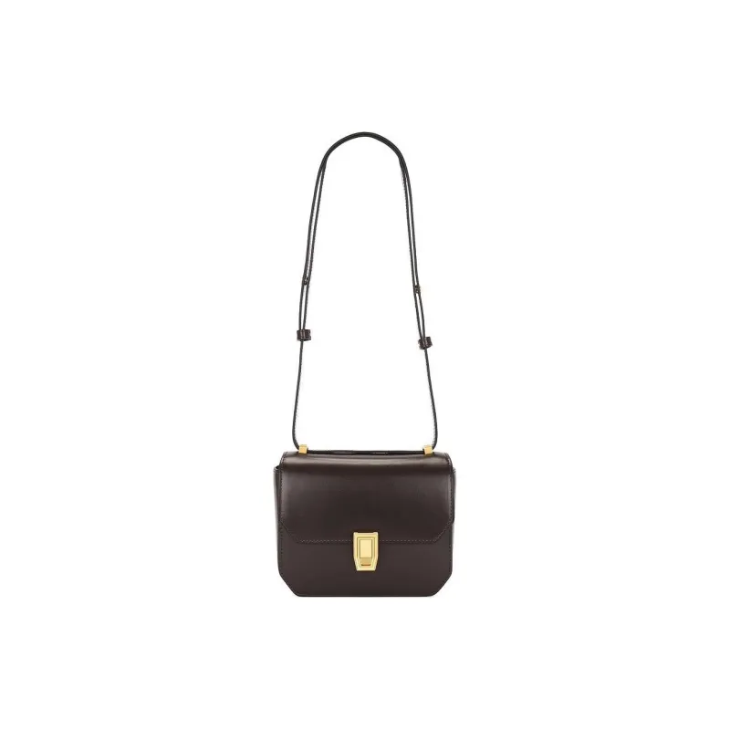 Rag & Bone Leather Crossbody Bag Shoulder Bag Small Size Women's Coffee-0