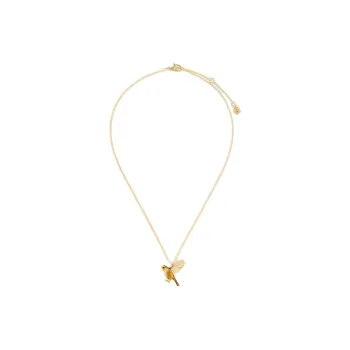 Fable Alloy Silver-Plated Gold-Plated Enamel 14K Gold-Plated Zinc Alloy 14k Gold-Plated Brass Necklaces Unisex Gold