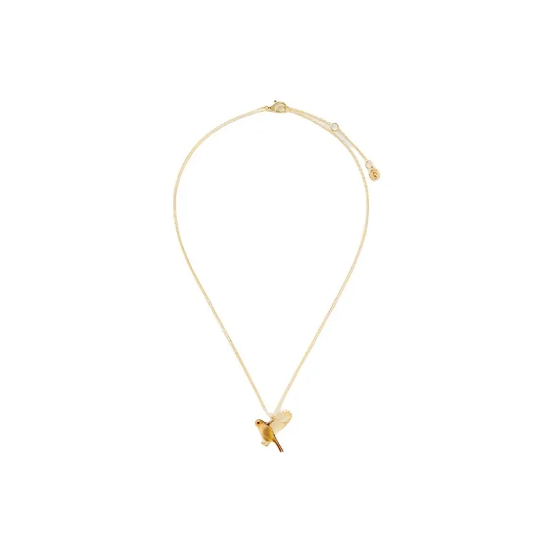Fable Alloy Silver-Plated Gold-Plated Enamel 14K Gold-Plated Zinc Alloy 14k Gold-Plated Brass Necklaces Unisex Gold-0