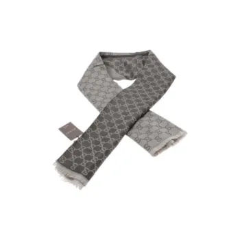 GUCCI 2000 2015 Gg Wool Scarf Scarves