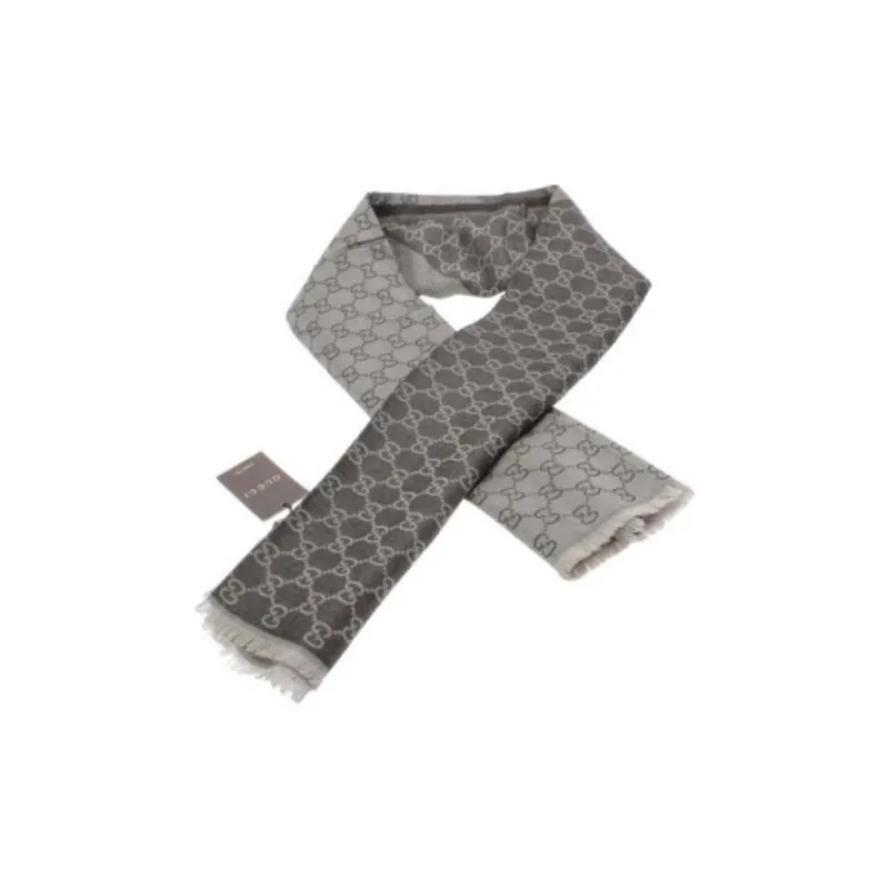 GUCCI 2000-2015 Gg Wool Scarf Scarves-0