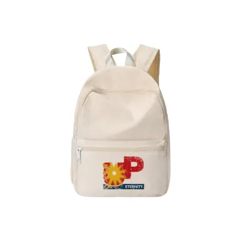 TURN UP Polyester Backpack Regular Unisex Light Pink