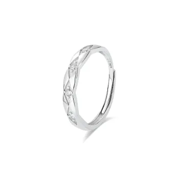 Muyan S999 Fine Silver Rings Women's