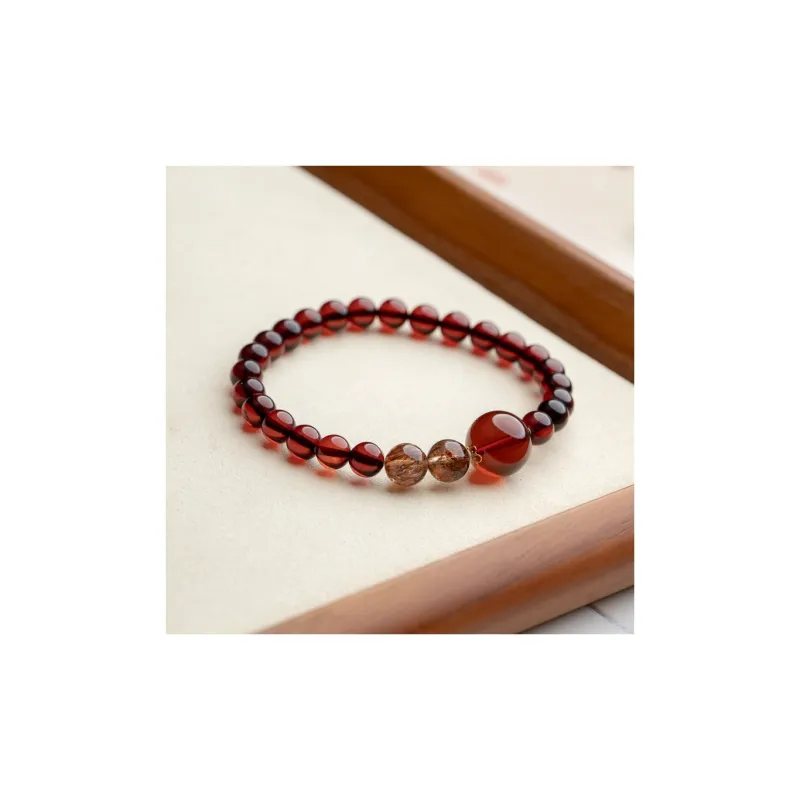 Xianyuan Amber/Beeswax Bracelets Unisex-1
