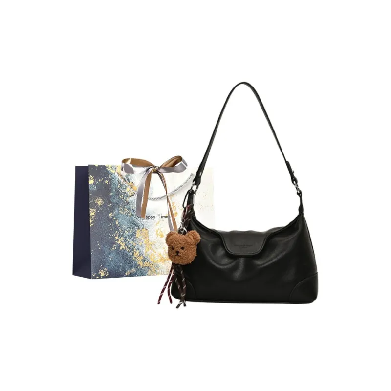 Iman's House PU Shoulder Bag Regular Women's Brown/Coffee/Burgundy/Black-13