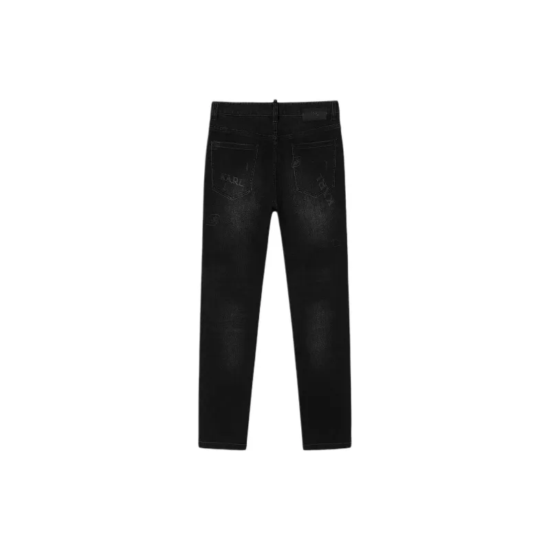 KARL LAGERFELD FW24 Jeans Men's Black-1