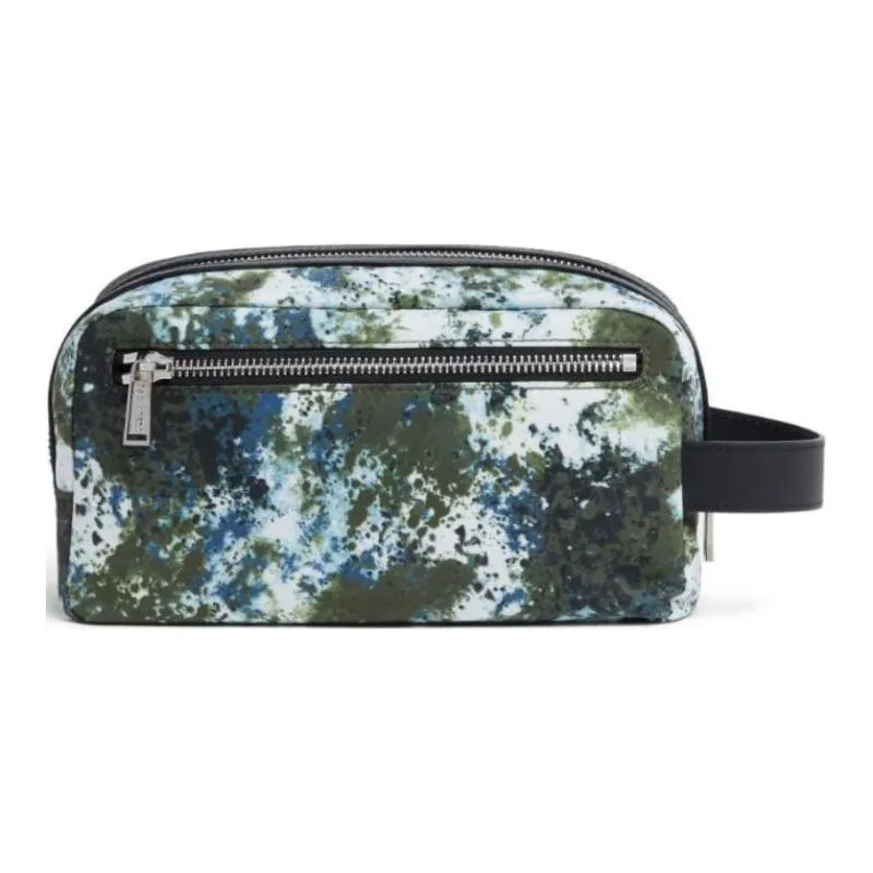 DSQUARED 2 Splatter Print Zipped Wash Bag-2