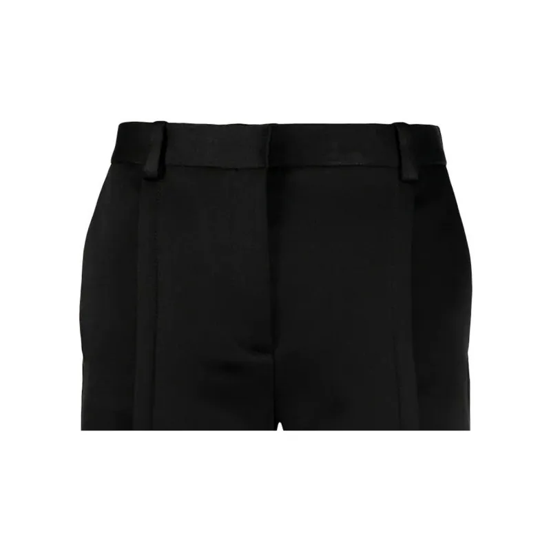VERSACE Casual Shorts Women's Black-4