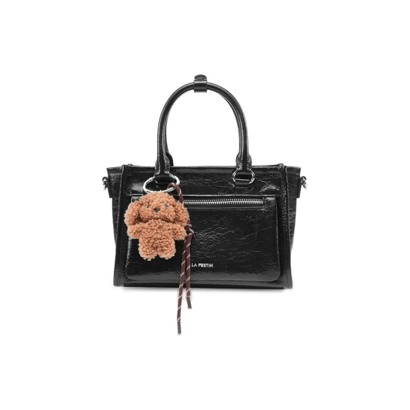 LA FESTIN Top Grain Cow Leather Crossbody Bag Commute Handbag Medium Size Women's Multicolor-18