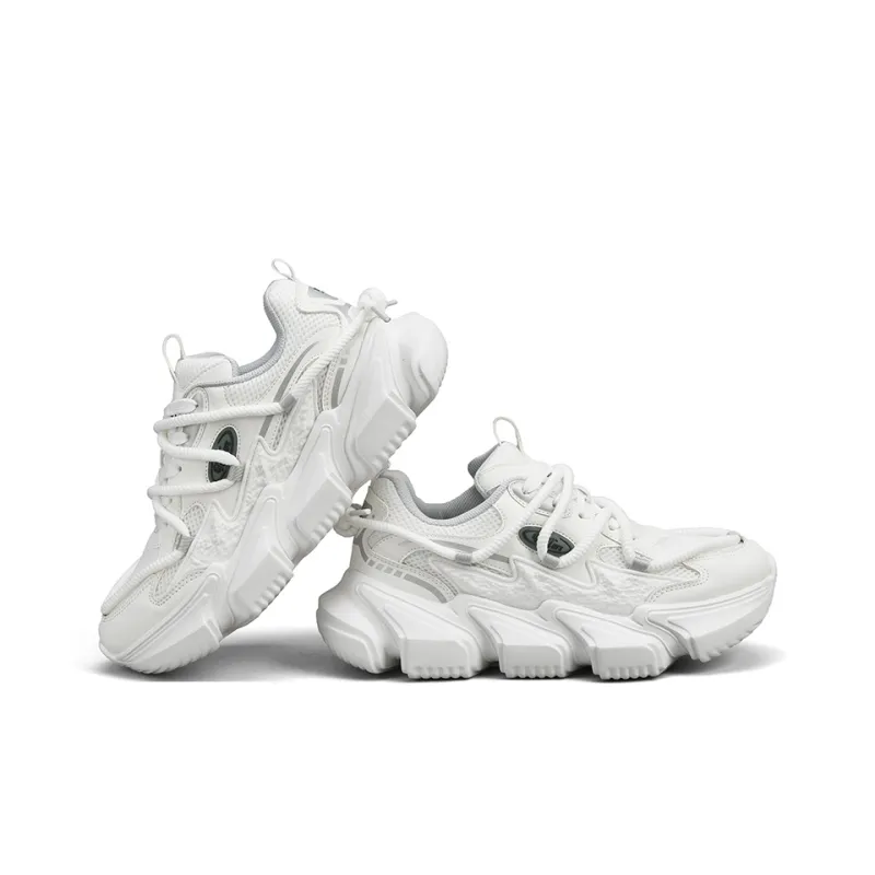 TCELLARS Cushioning Abrasion Resistant Lightweight Height Increasing Mat Low Top Chunky Sneakers Men's-5