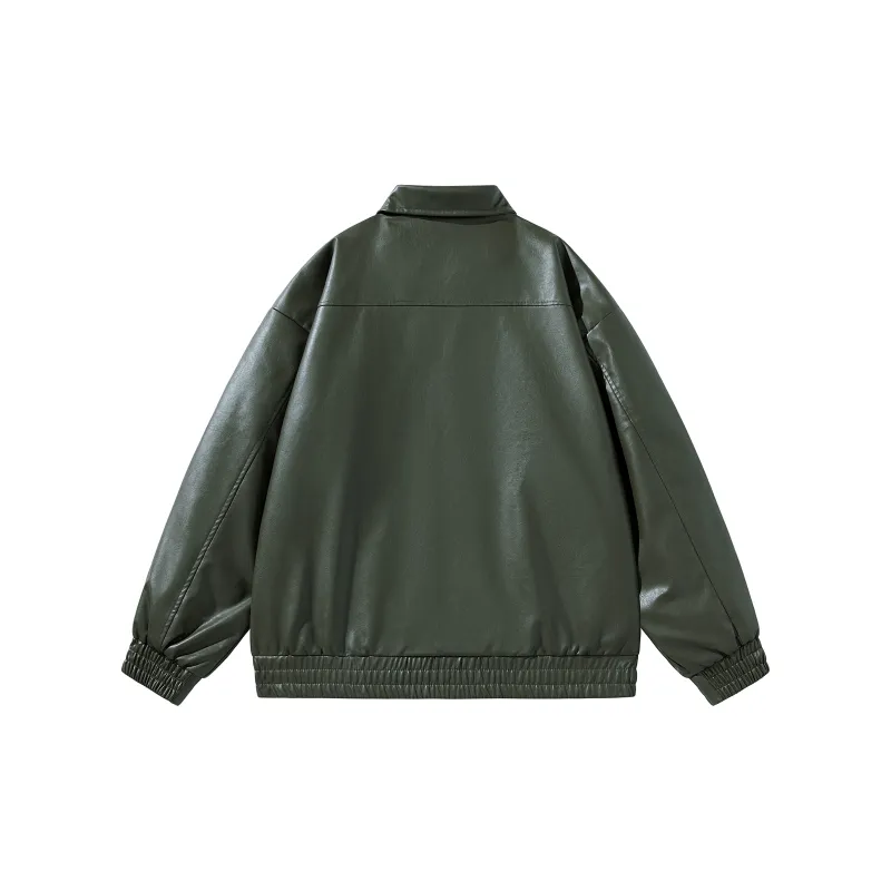 Jeep Leather Jackets Unisex-3