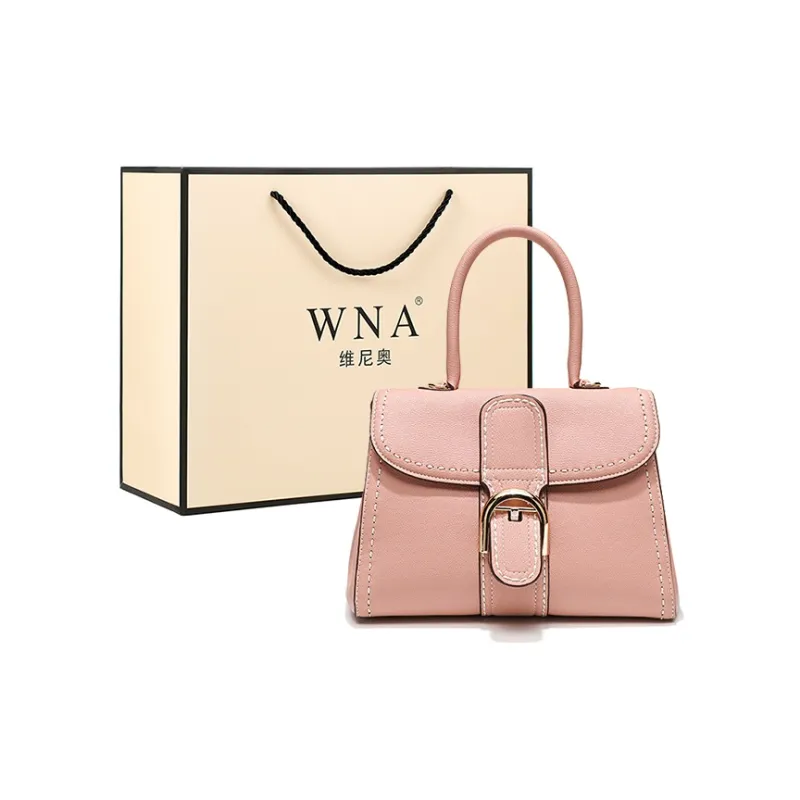 Vigno Synthetic Leather Shoulder Bag Crossbody Bag Handbag Regular Women's Brown/Pink/Blue/Black/Elephant Gray-11