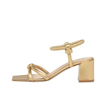 GIANVITO ROSSI Juno Strap Sandals 5.5cm Women's Gold