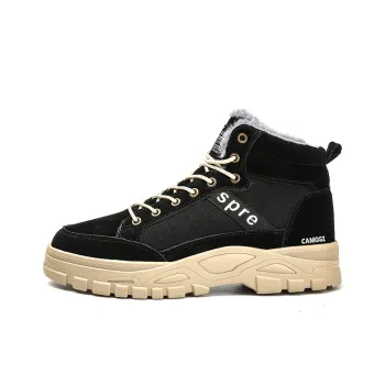CAMOSI Short Martin Boot Men's Black