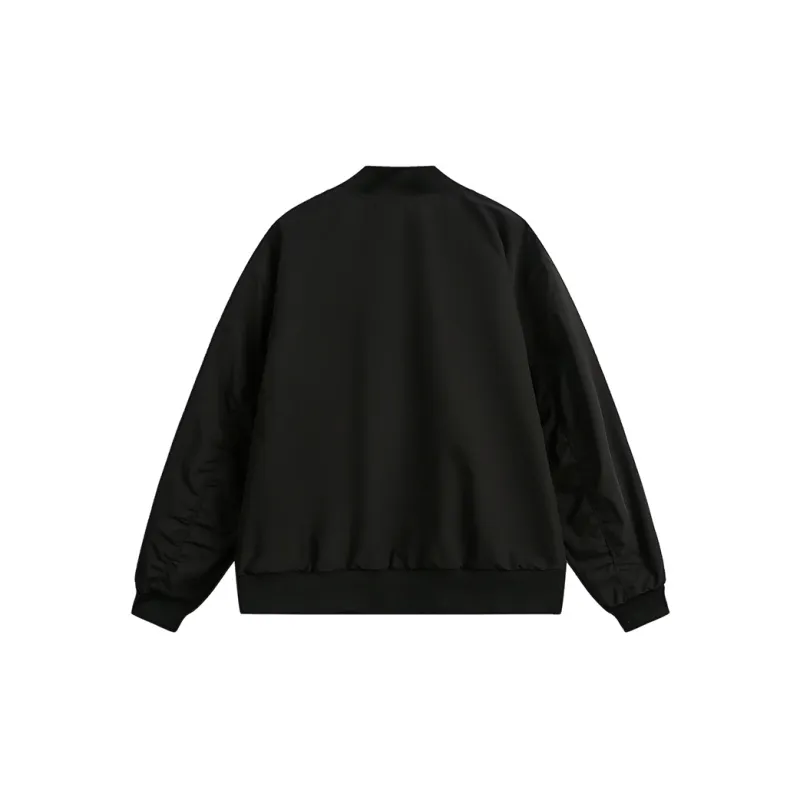 GBXM Baseball Jacket Unisex Black-1