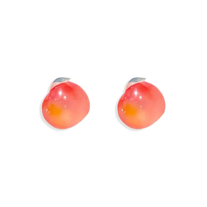Inkopper Resin Stud Earrings Women's-9