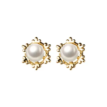 Sanpowa 925 Sterling Silver Stud Earrings Women's