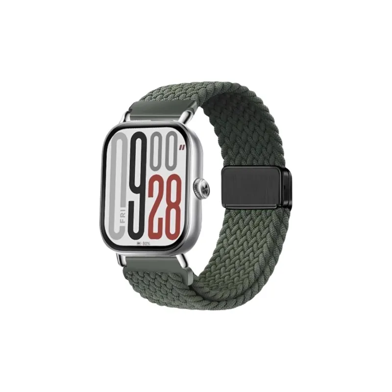 APEPALOG Compatibility  Xiaomi 8 Pro/Xiaomi 9 Pro/Redmi Watch 5/4 Watch Bands Xiaomi Compatibility 22MM Nylon Material-10