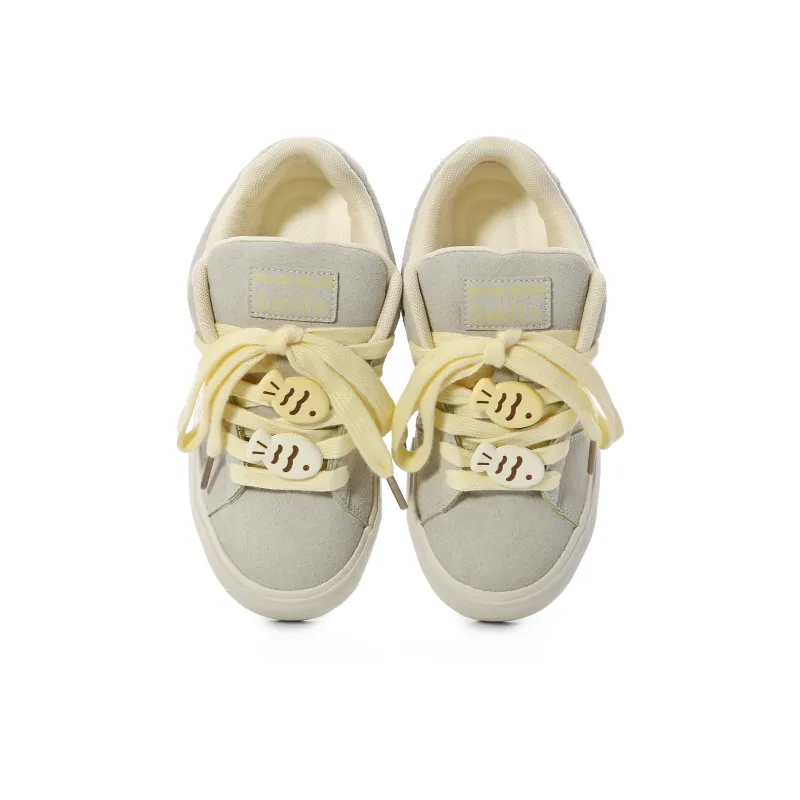 Lovely You Wear-resistant And Lightweight Low-Top Skateboard Shoes Women's-33