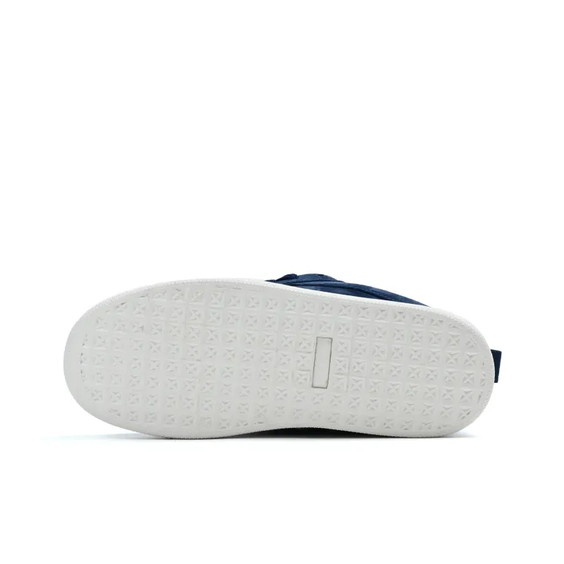 JIPAINIAO Puffy Shoes Low Top Skateboard Shoes Unisex Cerulean-5