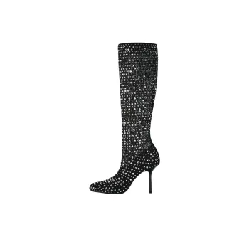 ZARA Knee high Boots Women's Black