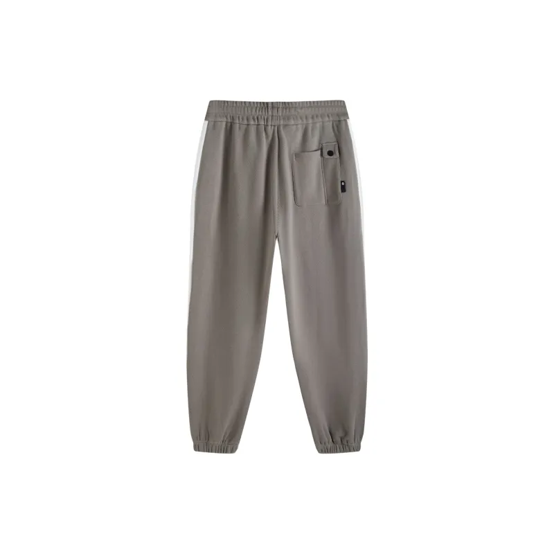 FUN FW24 Knitted Sports Pants Men's Gray-1