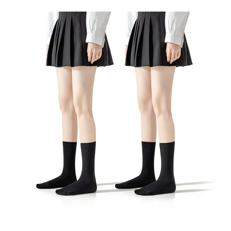 SHIWAJI Mid Calf Socks Women's Combo Set-4