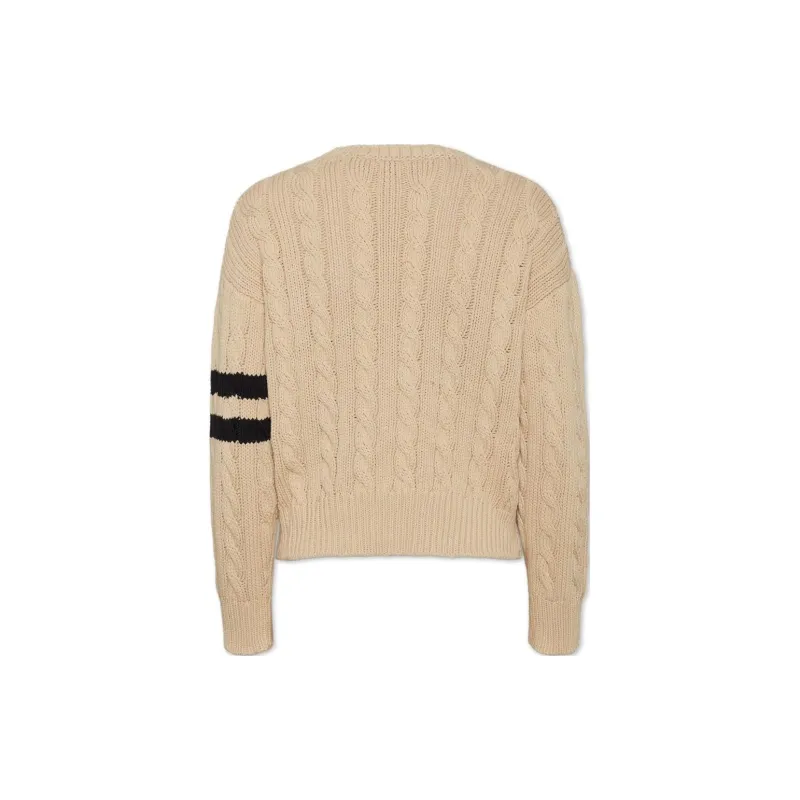 DSQUARED 2 Cable Knit Crewneck Jumper-1
