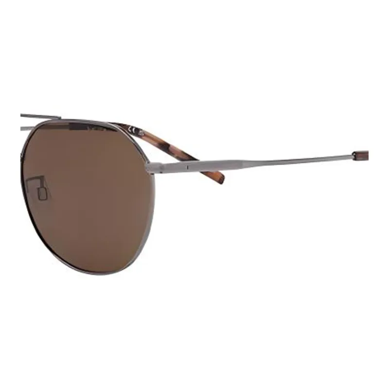 NAUTICA Metal Aviator Sunglasses Men's Brown-1