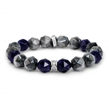 AWNL Hawk's Eye Stone Bracelets Men's