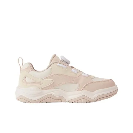 FILA KIDS Slip Resistant Cushioning Abrasion Resistant Low Top Kids' Skateboarding Shoes Nude/Jet White Kids'-1
