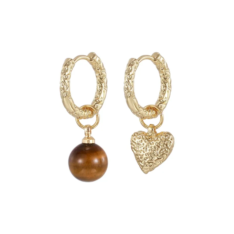 MISS XIA JWY S925 Silver Stud Earrings Women's-0
