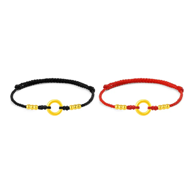 SINO GEM Gold Bracelet Unisex-4