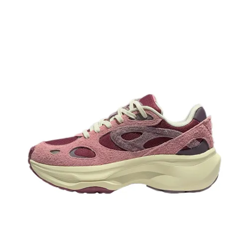 ANTA SNEAKERVERSE 캐주얼 신발 로우탑 베이지 레드 핑크 여성