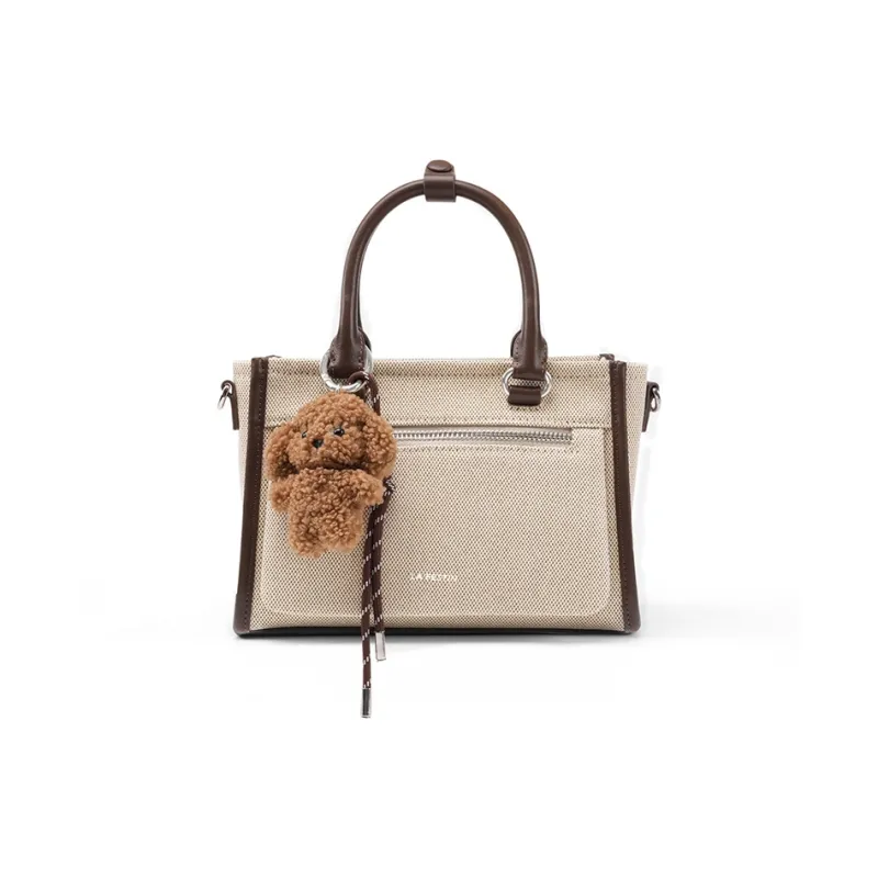 LA FESTIN Top Grain Cow Leather Crossbody Bag Commute Handbag Medium Size Women's Multicolor-8