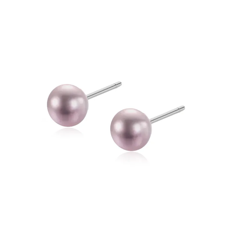 LUCA 999 Fine Silver Stud Earrings Women's-8