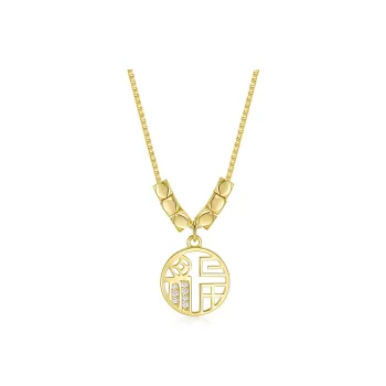 KADER 925 Sterling Silver Necklaces Women's Gold Silver BFF Gift Box Set