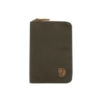 Fjallraven Recycled Polyester Passport Holder Unisex Olive