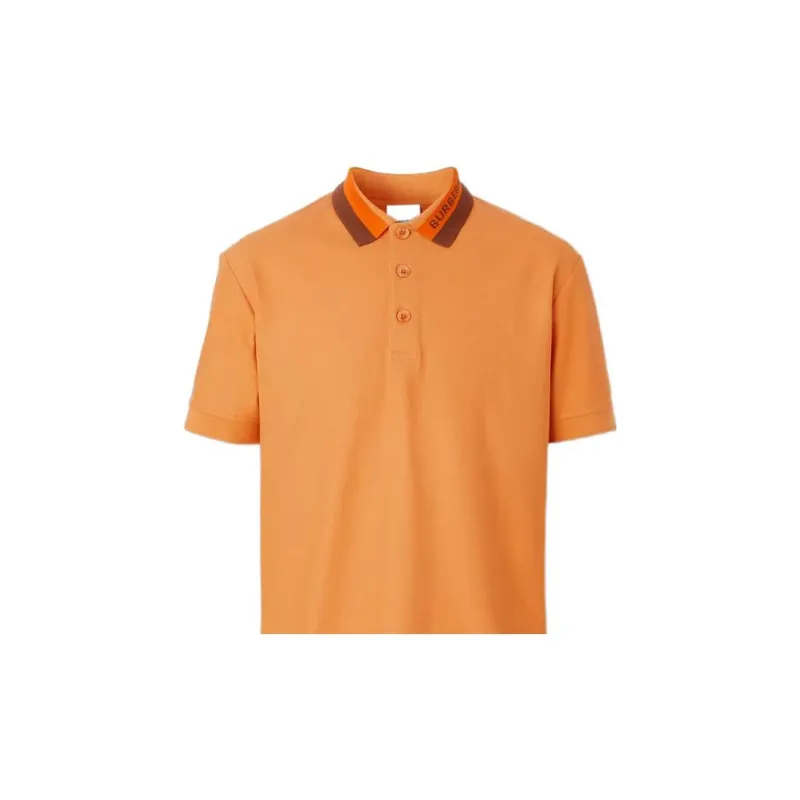 Burberry SS23 Polo Shirt Men's Orange-4