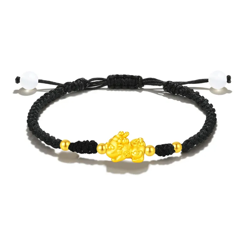 SINO GEM Gold Bracelet Unisex-2
