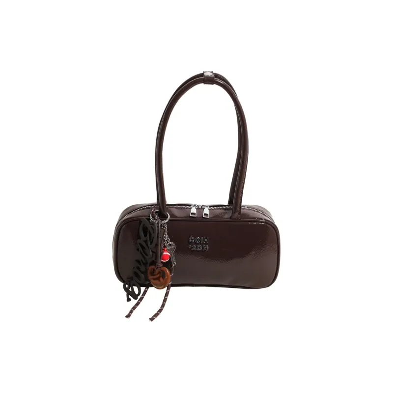 Yalu PU Handbag Shoulder Bag Regular Women's Black/Coffee/Brown-5