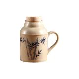 Bamboo Mini Vacuum Flask