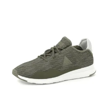 Le Coq Sportif Non slip Lightweight Low Top Tennis Shoes Men's Dark Green