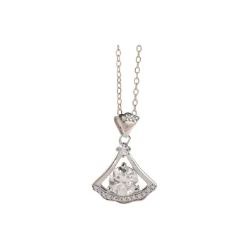 Stone On The Line S925 Silver Necklaces Women's