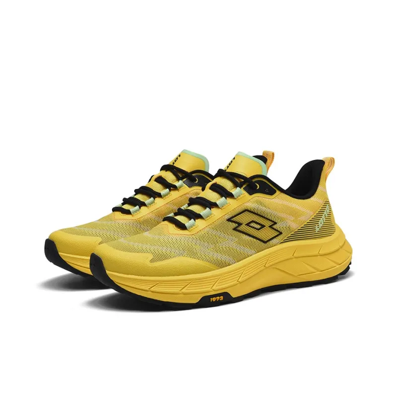 LOTTO Cushioning Anti Slip And Wear Resistant Low Top Outdoor Shoes Men's Yellow-1