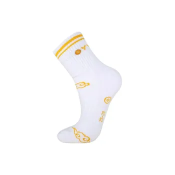 VICTOR Mid Calf Socks Unisex 1 Pack Bleach