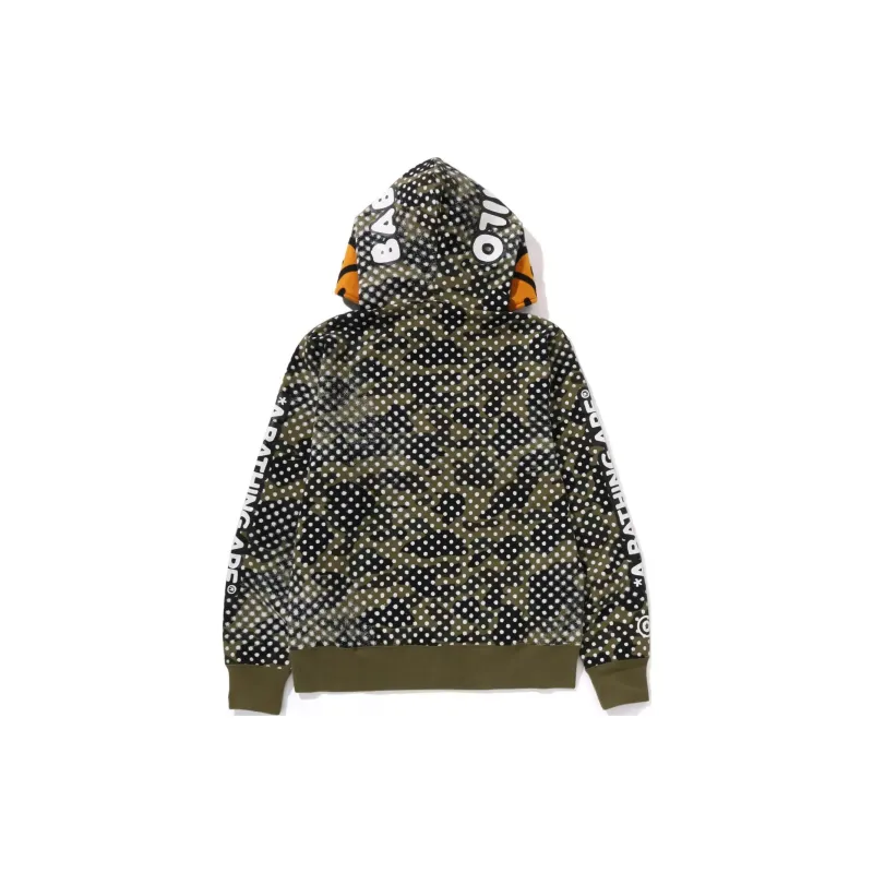 Bape X Joshua Vides Milo Face Full Zip Hoodie-1